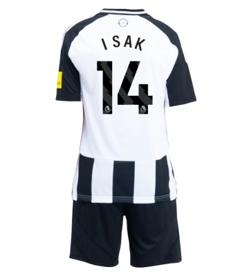 Newcastle United Alexander Isak #14 Hemmakläder Barn 2024-25 Kortärmad (+ Korta byxor)